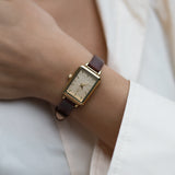 Amara Mini Vintage Leather Watch  AYAMAE Amsterdam