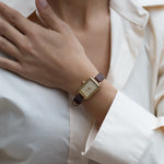 Amara Mini Vintage Leather Watch  AYAMAE Amsterdam