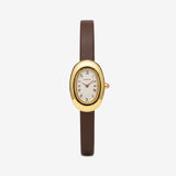 Doa Oval Leather Watch