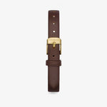 Doa Oval Leather Watch  AYAMAE Amsterdam
