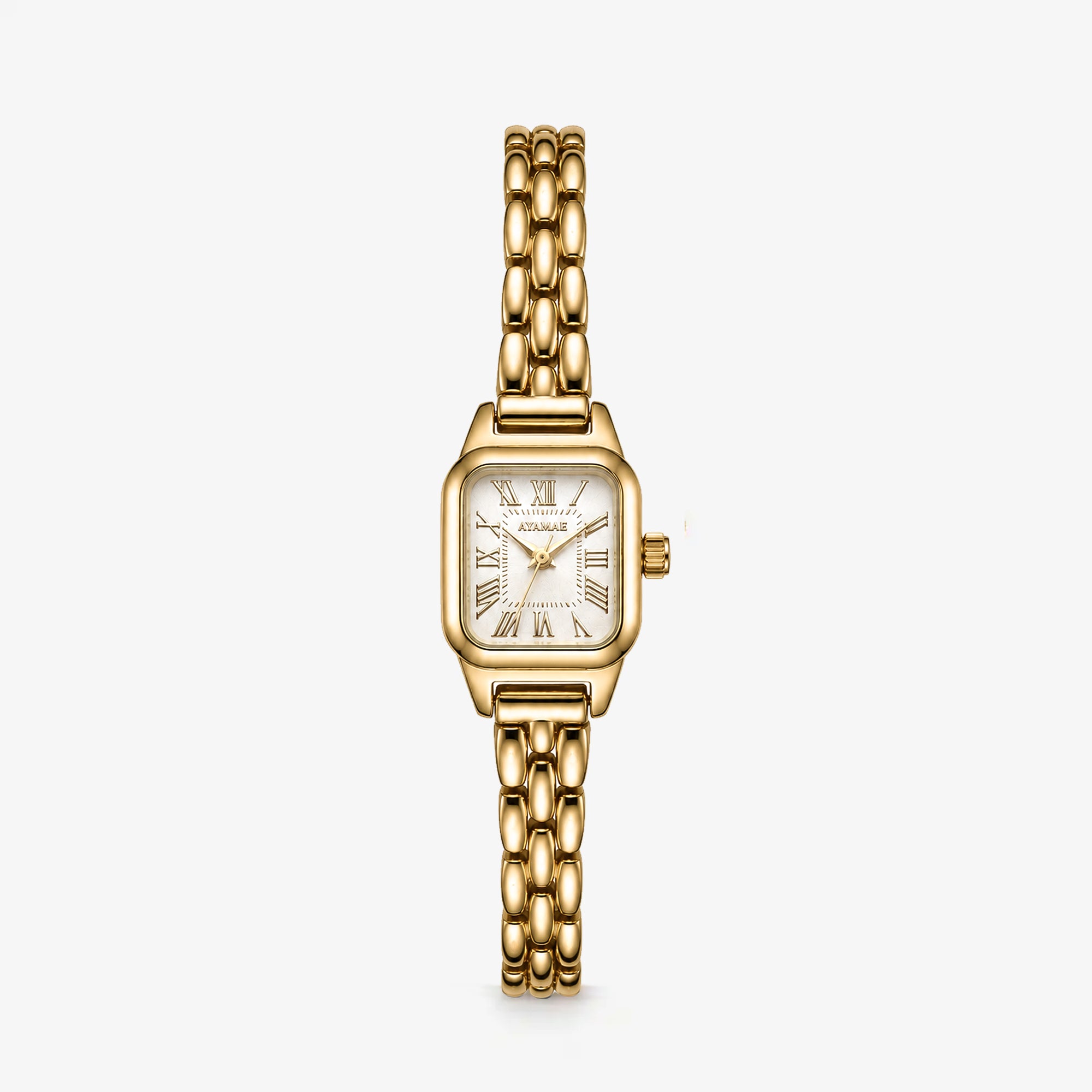 Noir Vintage Classic Watch  AYAMAE Amsterdam