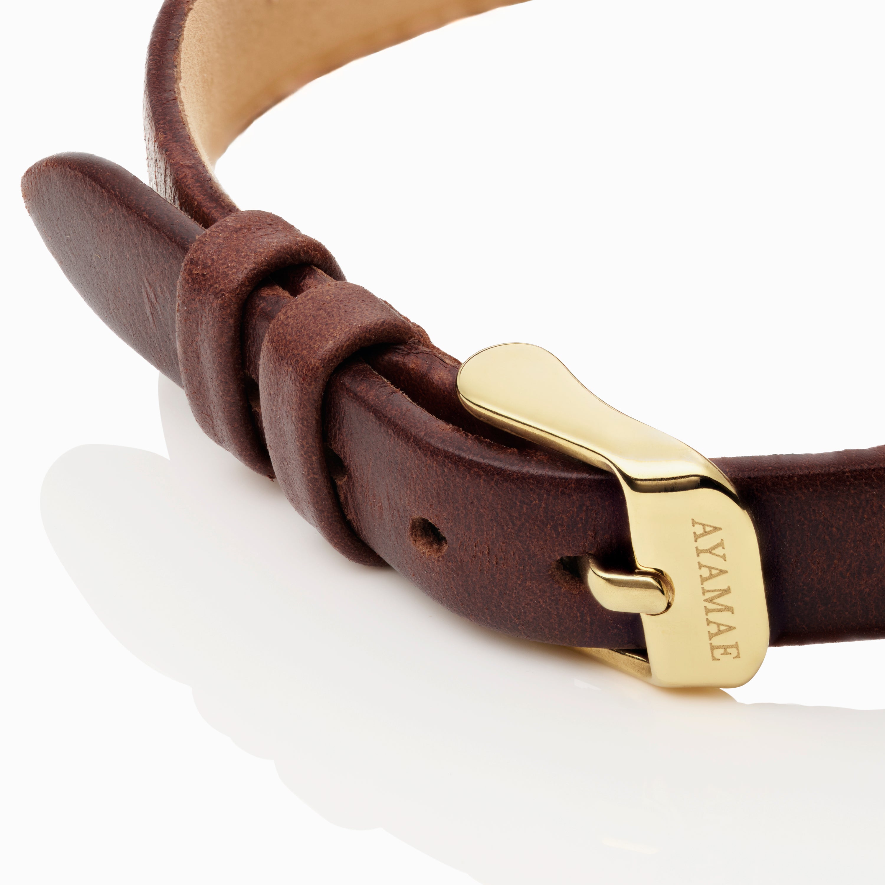 Amara Mini Vintage Leather Watch  AYAMAE Amsterdam
