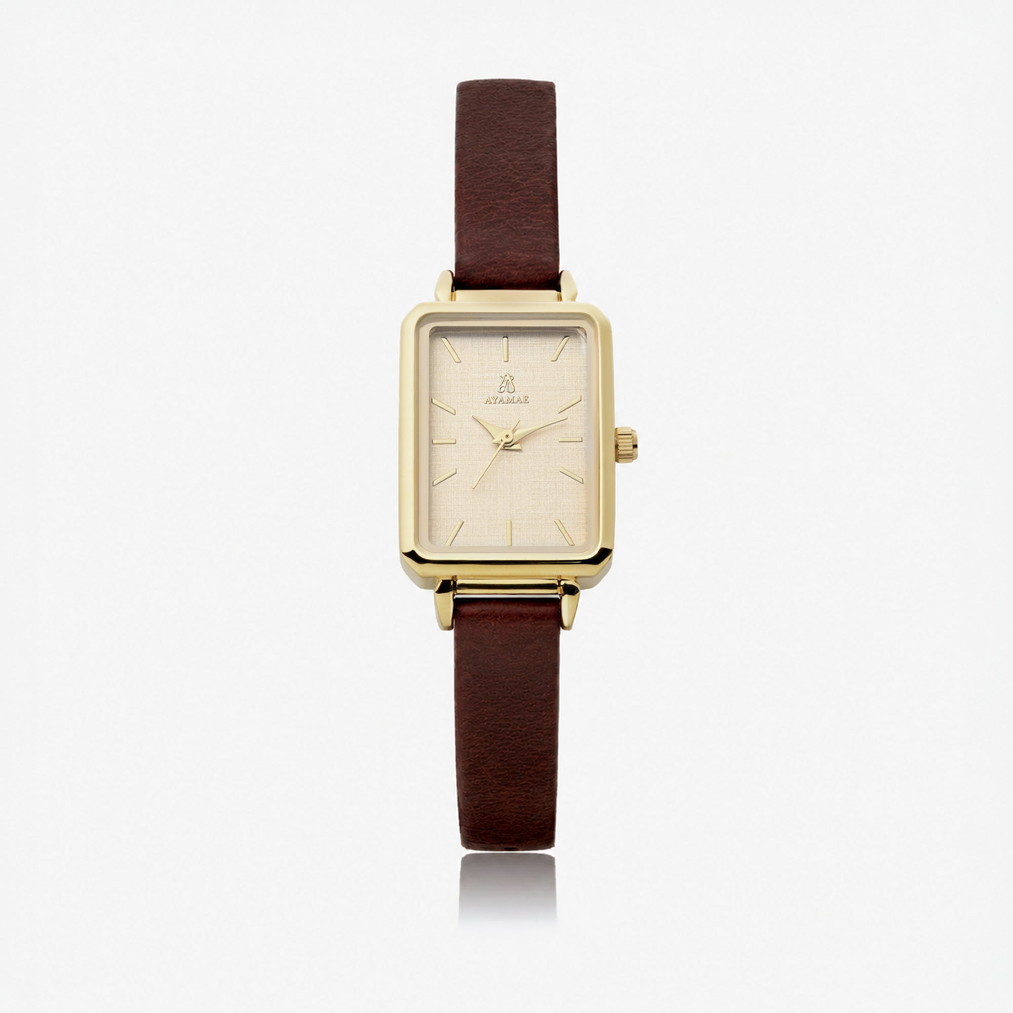 Amara Mini Vintage Leather Watch  AYAMAE Amsterdam