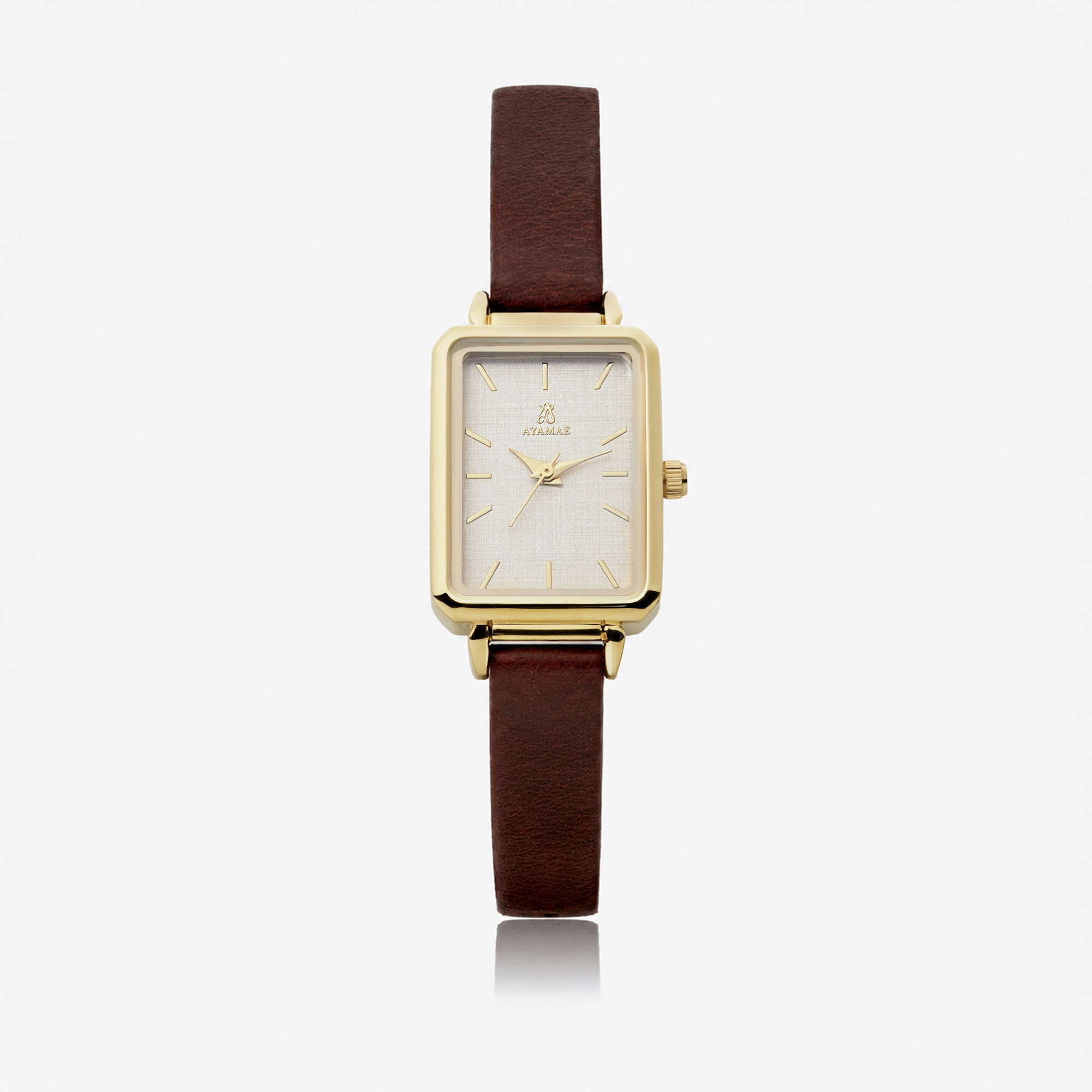 Amara Mini Vintage Leather Watch  AYAMAE Amsterdam